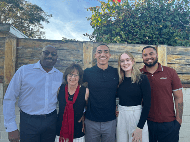 jordan with his family