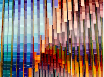 pantone colors hanging