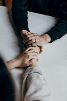 hands holding