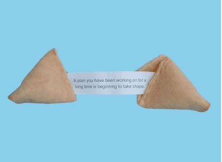 open fortune cookie