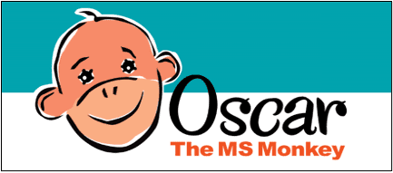 Mr. Oscat the MS monkey logo