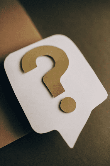 question mark