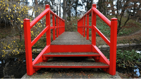 red bridge
