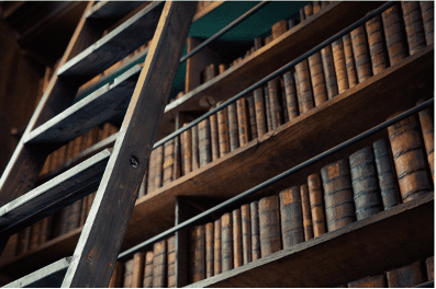library shelf