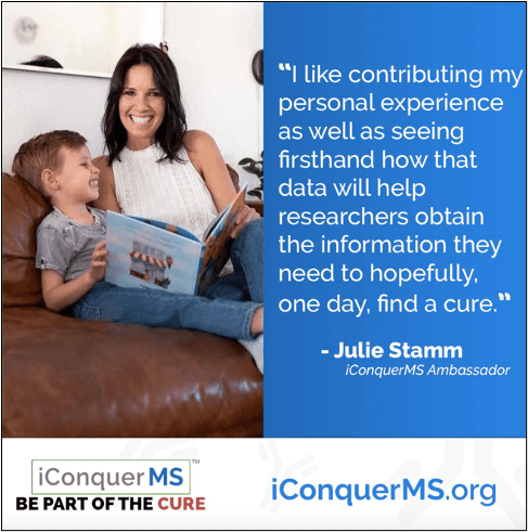 Julie iConquerMS