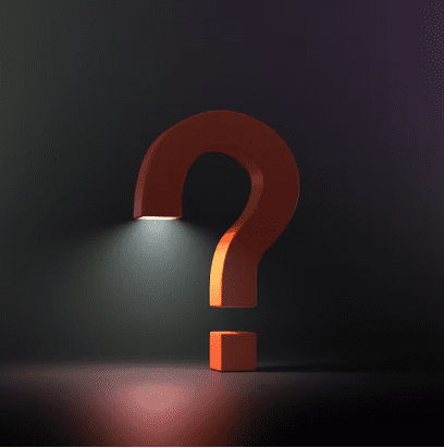 question mark