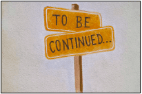 to be continued sign