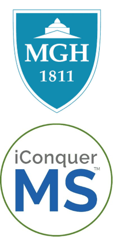 MGH and iConquerMS logos