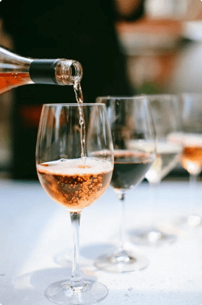 glass of wine
