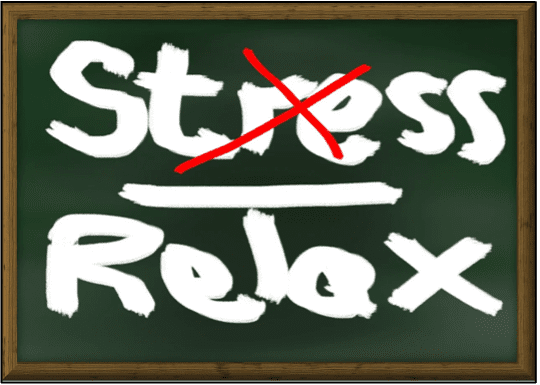 don't stress, relax