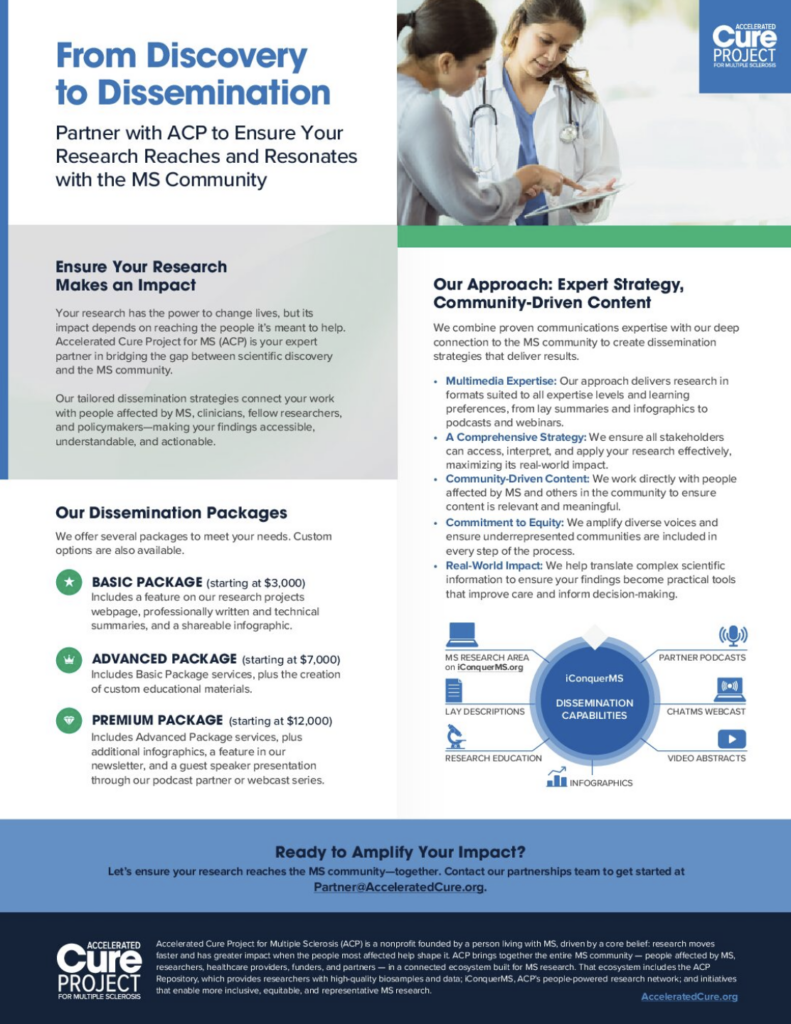 Cover of Fact Sheet: From Discovery to Dissemination